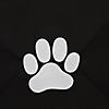 Polyester Pet Bin Paw Black Round Small Image 3