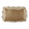 Polyester Pet Bin Paw-Bone Dark Brown Rectangle Medium Image 1