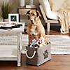 Polyester Pet Bin Paw Gray Rectangle Small 14X8X9 Image 4