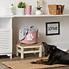 Polyester Pet Bin Paw Rose Round Small Image 3