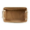 Polyester Pet Bin Paw Taupe Rectangle Medium 16X10X12 Image 1