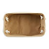 Polyester Pet Bin Paw Taupe Rectangle Small 14X8X9 Image 2