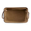Polyester Pet Bin Stripe With Paw Patch Brown Rectangle Medium 16X10X12 Image 3