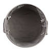 Polyester Pet Bin Stripe With Paw Patch Gray Round Large 15X18X18 Image 2