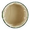 Polyester Pet Bin Trellis Paw Hunter Green Round Large Image 1