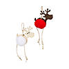 Pom Pom Reindeer Christmas Ornament Craft Kit - Makes 12 Image 1
