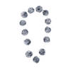 Pom-Pom Sparkle Necklaces - 12 Pc. Image 1