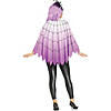 Poncho Spiderweb Purple Image 1