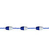 Pool Central 23' Blue and White Swimming Pool Divider and Safety Rope Line with Floats Image 1