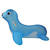 Pool Central 46" Inflatable Blue Sea Lion Swimming Pool Float with Handles Image 1