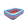 Pool Central 69" Inflatable Rectangular Bohemian Print Swimming Pool Image 1
