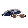 Pool Central 7" Pink Mirrored Competition Swimming Goggles Image 2