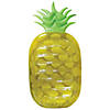 Pool Central 75" Inflatable Yellow and Green Jumbo Pineapple Swimming Pool Mattress Image 1