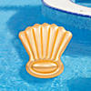 Pool Central Inflatable Gold Shell Shaped Swimming Pool Float  63-Inch Image 1
