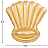 Pool Central Inflatable Gold Shell Shaped Swimming Pool Float  63-Inch Image 2