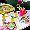 Pool Party Beach Ball Paper Dessert Plates - 8 Ct. Image 1