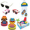 Pool Party Craft Kit Assortment - Makes 36 Image 1