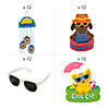 Pool Party Craft Kit Assortment - Makes 36 Image 1