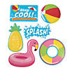 Pool Party Cutouts - 6 Pc. Image 1