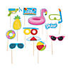 Pool Party Photo Booth Props- 12 Pc. Image 1