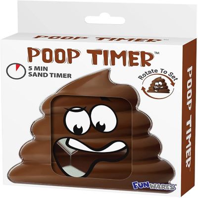 Poop Emoji 5 Minute Sand Timer  Hilarious Gag Gift Image 3