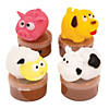 Poopin&#8217; Farm Animal Slime Containers - 12 Pc. Image 1