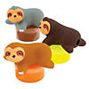 Pooping Sloth Slime Containers - 12 Pc. Image 1