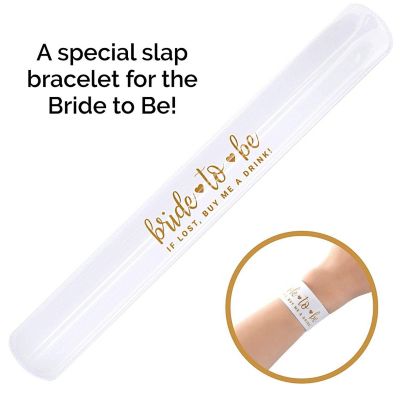 Pop Fizz Designs Bachelorette Slap Bracelets - Bachelorette Party Favors - Bride Tribe Gifts Image 2