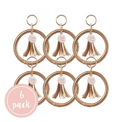 Pop Fizz Designs Wristlet Bride Tribe Keychain Image 1