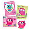 Pop-Out Owl Bookmark Valentine's Day Cards - 28 Pc. Image 1