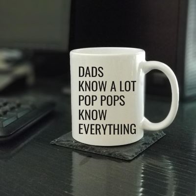 Pop Pops Know Everything Ceramic Mug Image 1