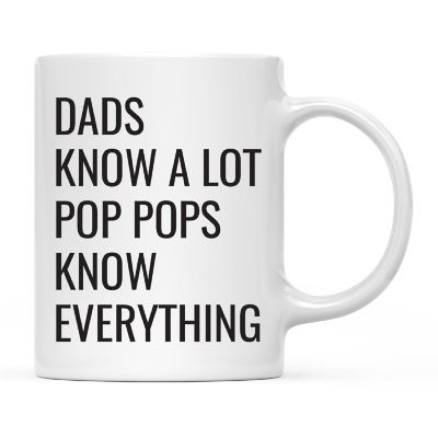 Pop Pops Know Everything Ceramic Mug Image 2