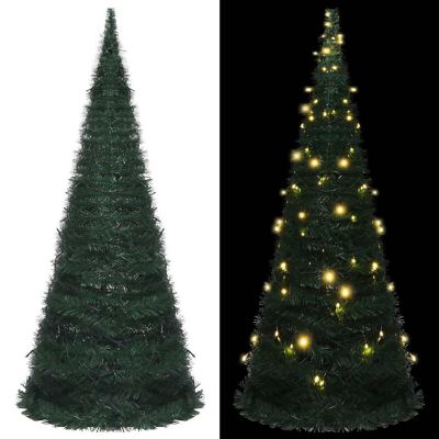 Pop-up String Artificial Christmas Tree with LED Image 1