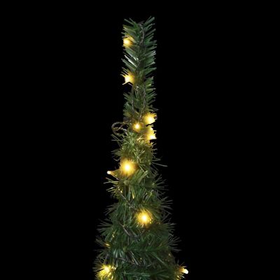 Pop-up String Artificial Christmas Tree with LED Image 2