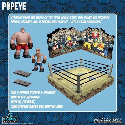 Popeye 5 Points Popeye and Oxheart Figure Boxed Set Image 2