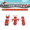 Popular Playthings Magnetic Mix or Match&#174; Vehicles - Fire & Rescue Image 2