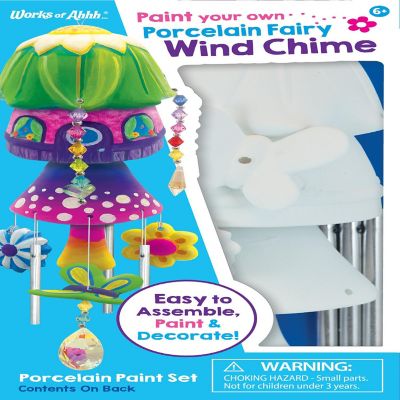 Porcelain Fairy Wind Chime Paint Set Image 1