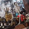 Posable Pirate Skeleton Halloween Decoration Image 1