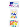 Positive Sayings Wall Clings - 3 Pc. Image 1