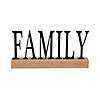 Positively Simple Family Tabletop Sign Image 1