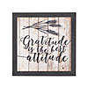 Positively Simple Gratitude is the Best Attitude Sign Image 1