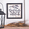 Positively Simple Gratitude is the Best Attitude Sign Image 1