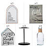 Positively Simple Shelf Decorating Kit - 12 Pc. Image 1