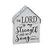 Positively Simple The Lord Is My Strength Tabletop Sign Image 1