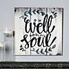 Positively Simple Well With My Soul Wall Sign Image 1