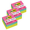 Post-it Notes Cube, Bright Colors, 3 in. x 3 in., 400 Sheets/Cube, Pack of 3 Image 1