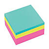Post-it Notes Cube, Ultra Colors, 3" x 3", Pack of 4 Image 2