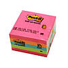 Post-it Pop-up Notes, 3" x 3", Neon, 100 Sheets/Pad, 5 Pads/Pack, 2 Packs Image 1