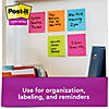 Post-it Super Sticky Notes, 3 in x 3 in, Energy Boost Collection, 70 Sheets/Pad, 24 Pads/Pack Image 3