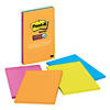 Post-it Super Sticky Notes, 4" x 6", Rio de Janeiro Collection, Lined, 4 Pads/Pack, 2 Packs Image 1